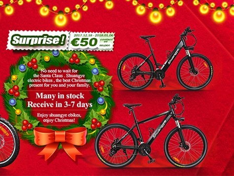 必威体育官方网站在瑞典，电动自行车是圣诞礼物