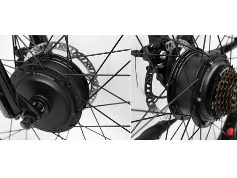 前电动自行车必威体育官方网站轮毂电机VS后电动自行车轮毂电机