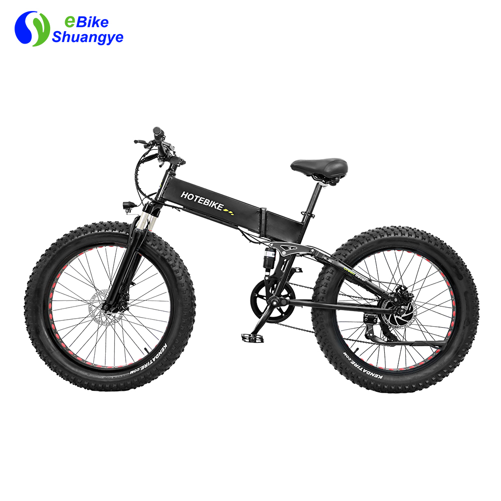 26英寸可折叠胖轮胎电动自行车的冒险